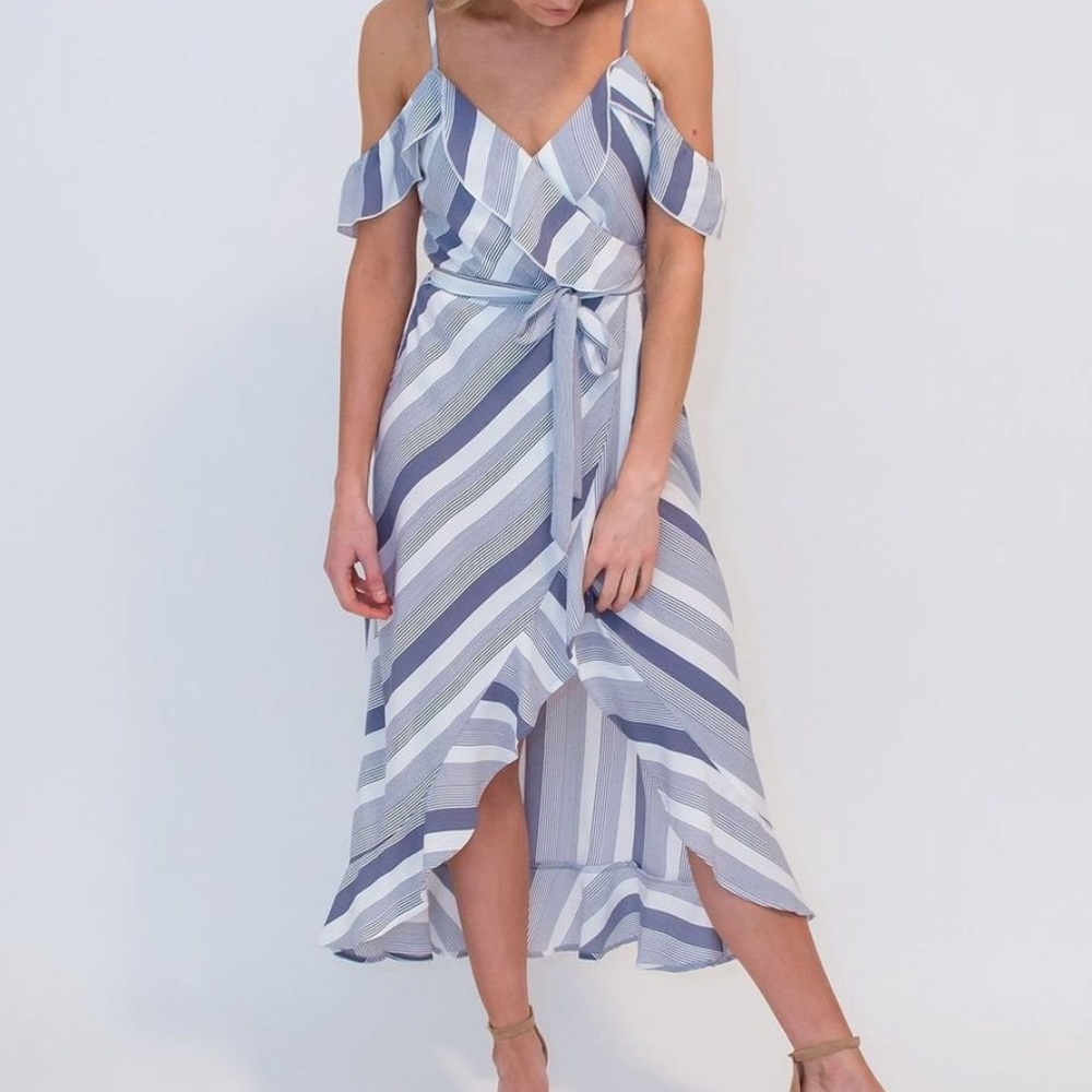 Veronica M Mandy Wrap Dress